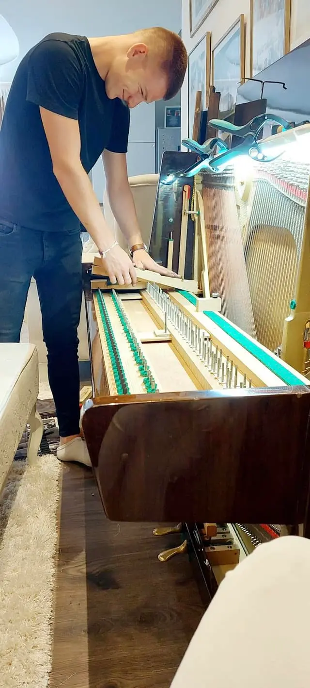 Detalji mehanike klavira