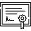 Certificate icon
